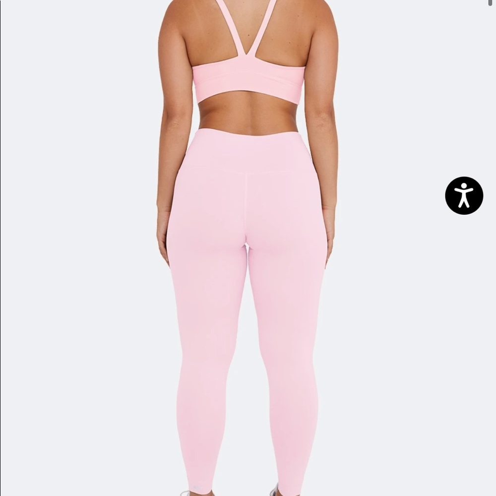 Set Active Baby Pink Workout Set in ‘Fling’